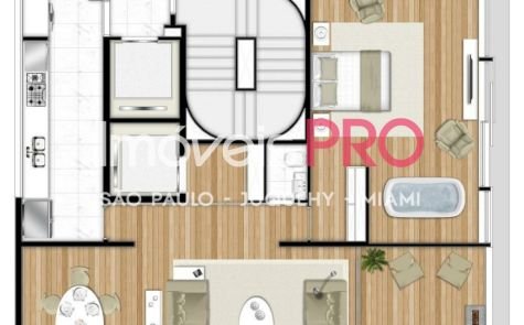 Apartamento em Itaim Bibi — foto 1 (Ref. IP19696)