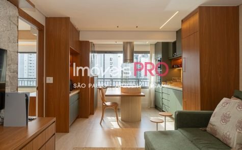 Apartamento de 1 quarto à venda em Moema Índios, 50 m² — Ref. IP41484