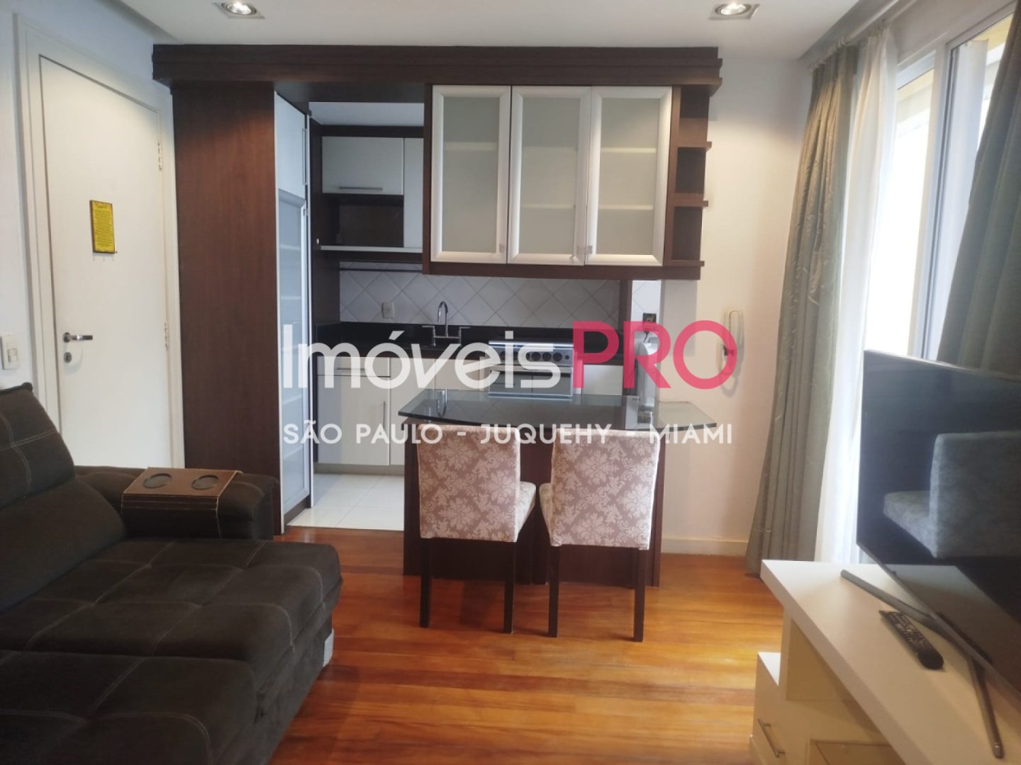 Apartamento de 1 quarto, 38 m², para alugar em Moema Índios — foto 2