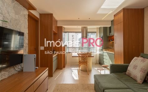 Apartamento para alugar com 1 quarto e 41 m² em Moema Índios, São Paulo — foto 1 (Ref. IP41567)