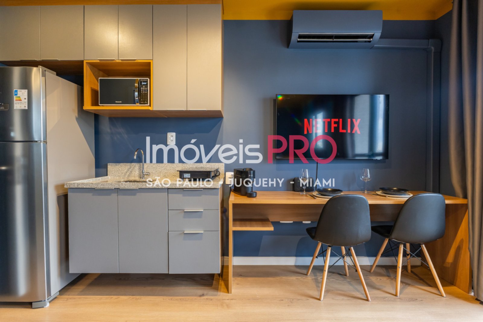 Apartamento de 1 quarto, 28 m², para alugar em Moema — foto 2