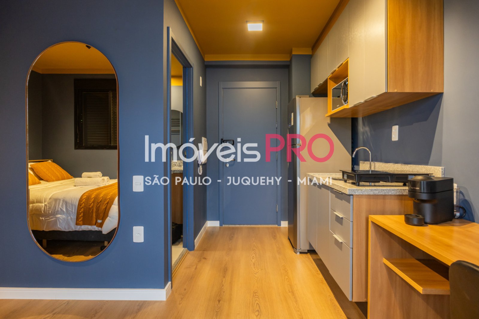 Apartamento de 1 quarto, 28 m², para alugar em Moema — foto 4
