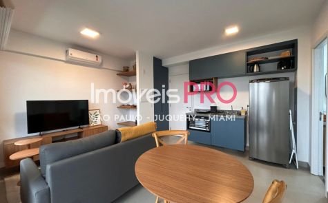 Apartamento à venda com 1 quarto e 37 m² em Alto da Boa Vista, São Paulo — foto 1 (Ref. IP41745)
