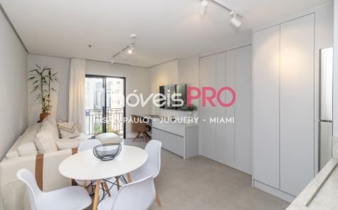 Apartamento de 1 quarto à venda em Itaim Bibi, 43 m² — Ref. IP41899