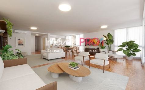Apartamento de 3 quartos à venda em Higienópolis, 201 m² — Ref. IP41921