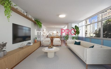 Apartamento de 3 quartos à venda em Higienópolis, 210 m² — Ref. IP41924