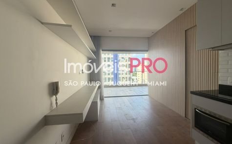 Apartamento de 1 quarto para alugar em Moema, 45 m², R$ 3.700/mês — Ref. IP7262